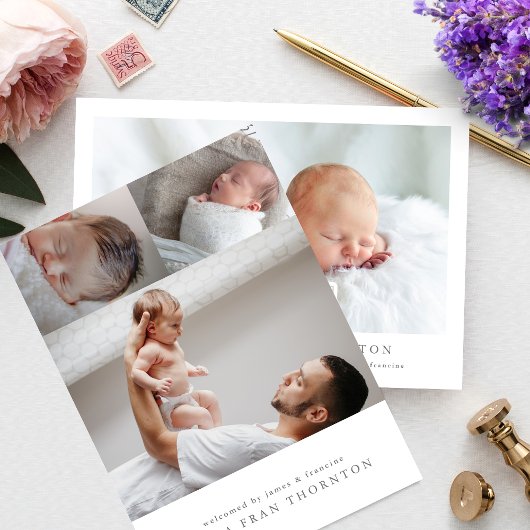 HALLO VET Foto's baby geboorte Aankondiging