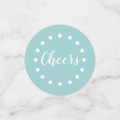 Hallo vierde 0 | Milestone Verjaardag Custom Party Confetti (Kleine voorkant)