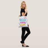 hallo vierde graad | Beste cadeau voor de eerste s Tote Bag (Op model)