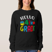 Hallo Vierde graad Leuke 4e graad 3 Trui (Voorkant)