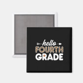 hallo vierde klas lade magneet (Voorkant / Achterkant)