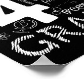 hallo vierde klas van de lerarenopleiding en team poster (Hoek)