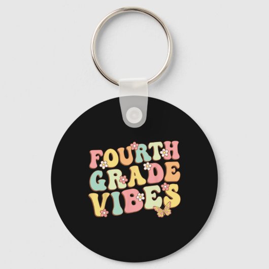 Hallo Vierde klas Vibes Sleutelhanger (Voorkant)