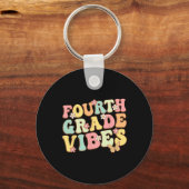 Hallo Vierde klas Vibes Sleutelhanger (Voorkant)