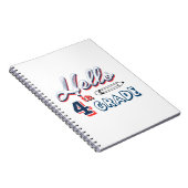 hallo vierde rang notitieboek (Rechterzijde)