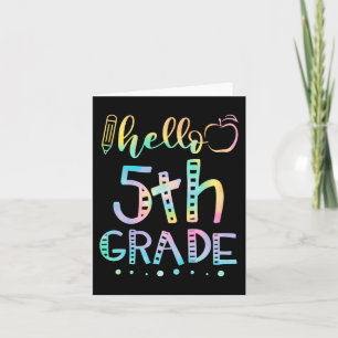 hallo vijfde graad 5e graad Terug naar school lera Kaart