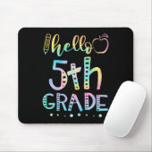 hallo vijfde graad 5e graad Terug naar school lera Muismat (Met muis)