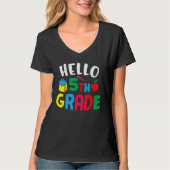 hallo vijfde graad t-shirt (Voorkant)