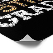 hallo vijfde graad terug naar school eerste dag lu poster (Hoek)