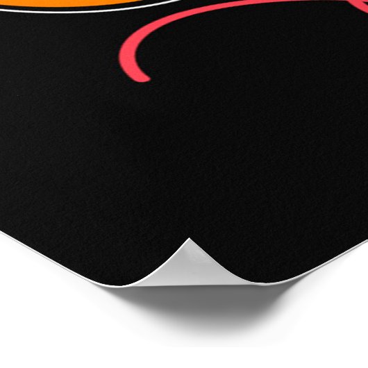 Hallo Vijfde klas Doodle Poster (Hoek)