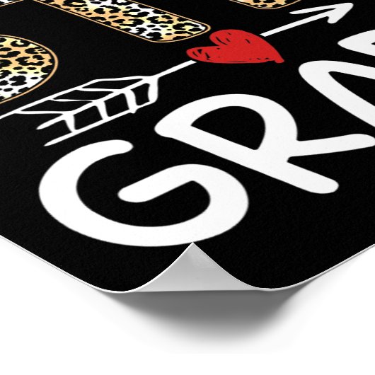 hallo vijfde klas eerste dag van het schoolteam 5 poster (Hoek)