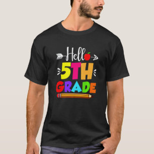 Hallo vijfde klas kleuters leraren kleding t-shirt