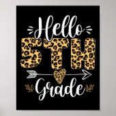 hallo vijfde klas leraar poster (Voorkant)