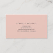 Hallo Visitekaartje Krijtbord (Achterkant)