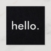 hallo Visitekaartjes (Voorkant)