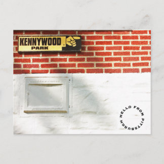 Hallo Vluchten vanaf Pittsburgh Briefkaart