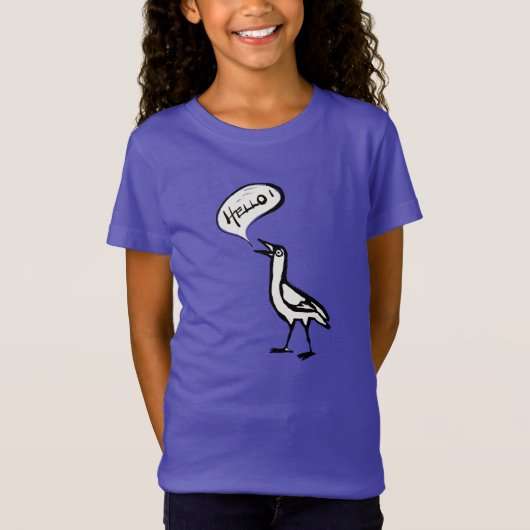 hallo vogel! T-Shirt (Voorkant)