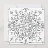 Hallo Voorjaar: Natuur geïnspireerde kleurplaat (Voorkant)