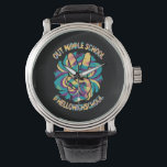 Hallo Vrede Uit Midden Horloge<br><div class="desc">Hallo Vrede uit Midden-Europa High School Tie Dye Back to School</div>