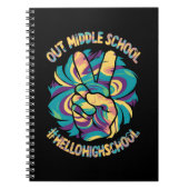 Hallo Vrede Uit Midden Notitieboek (Voorkant)