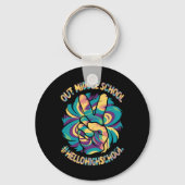 Hallo Vrede Uit Midden Sleutelhanger (Voorkant)