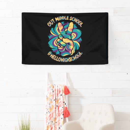 Hallo Vrede Uit Midden Spandoek (Insitu)