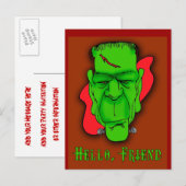 Hallo Vriend Aangepaste Halloween Uitnodigingen (Voorkant / Achterkant)