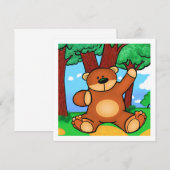 Hallo Vriend: Beer in Grassland (Voorkant / Achterkant)