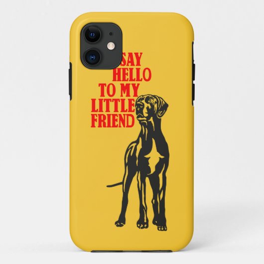 Hallo vriend! Case-Mate iPhone case (Achterkant)