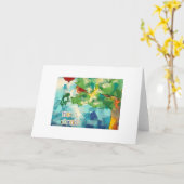 Hallo Vriend! Kaart (Gele Bloem)