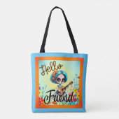 Hallo Vriend Sugar Skull Tote Bag (Achterkant)