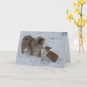 Hallo Vriend Wenskaart Kaart (Gele Bloem)