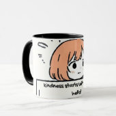 Hallo Vriendelijkheid begint met een simpele oplos Mok (Voorkant links)