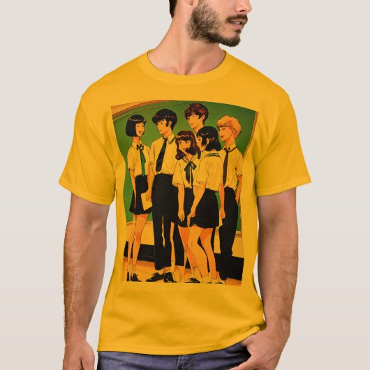 Hallo vrienden 😀 t-shirt (Voorkant)