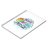 hallo vrijdag notitieboek (Linkerzijde)