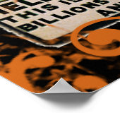 hallo Vrijheid spreekt miljarden die nu nodig zijn Poster (Hoek)