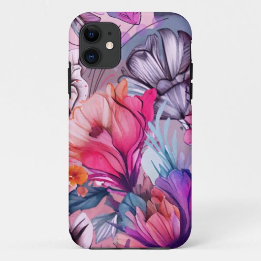 Hallo Vrolijke Lente Gelukstijd, Bloemroze Case-Mate iPhone Case (Achterkant)