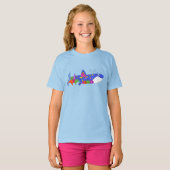 Hallo Walvis Kids T-shirt (Voorkant volledig)