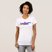 "Hallo Walvis" T-shirt (Voorkant volledig)