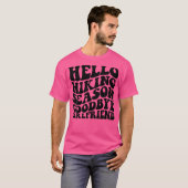 Hallo Wandelseizoen Afscheid Vriendin T-shirt (Voorkant volledig)