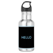 Hallo Waterfles (Voorkant)