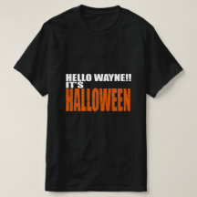 HALLO WAYNE, HET IS HALLOWEEN