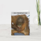 Hallo Wazzup Funny Kaart (Voorkant)