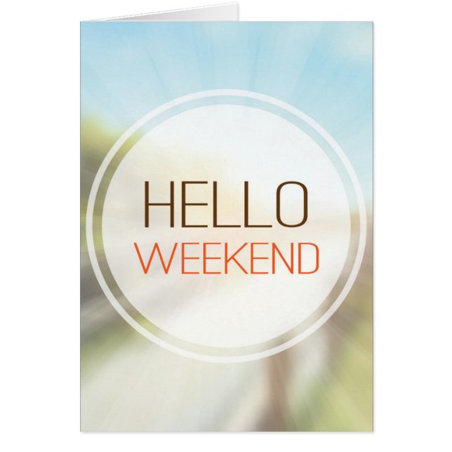 hallo Weekend 2 (Voorkant)