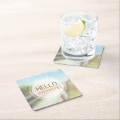 hallo Weekend 2 Kartonnen Onderzetters (Insitu)