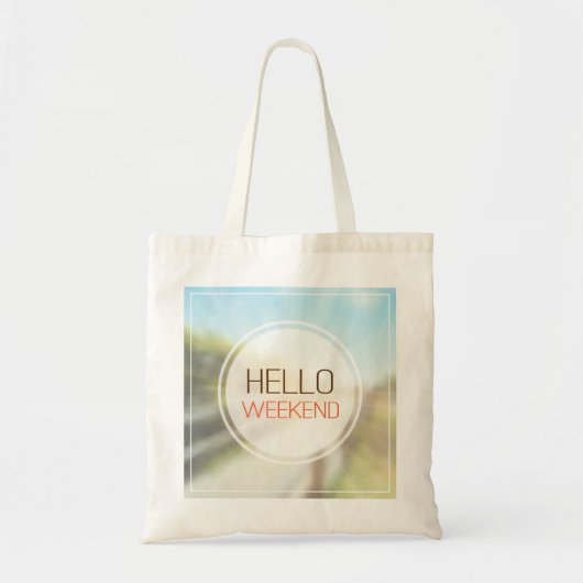 hallo Weekend 2 Tote Bag (Voorkant)