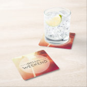 hallo Weekend 3 Kartonnen Onderzetters (Insitu)