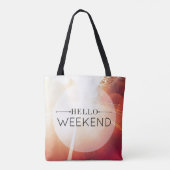 hallo Weekend 3 Tote Bag (Achterkant)