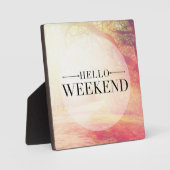 hallo Weekend 5 Fotoplaat (Voorkant)