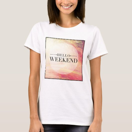 hallo Weekend 5 T-shirt (Voorkant)